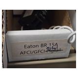 Lot of (1 Shelf) 15/20 Amp Circuit Breakers (assorted)