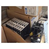 Lot of (1 Shelf) 15/20 Amp Circuit Breakers (assorted)