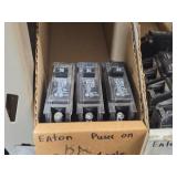 Lot of (1 Shelf) 30/35 Amp Circuit Breakers (assorted)