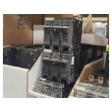 Lot of (1 Shelf) 30/35 Amp Circuit Breakers (assorted)