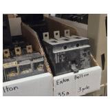 Lot of (1 Shelf) 30/35 Amp Circuit Breakers (assorted)