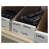 Lot of (1 Shelf) 30/35/50/80/100/150 Amp Circuit Breakers (assorted)