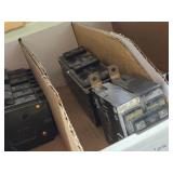Lot of (1 Shelf) 30/35/50/80/100/150 Amp Circuit Breakers (assorted)