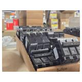 Lot of (1 Shelf) 20 Amp Circuit Breakers (assorted)