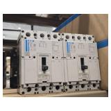 Lot of (1 Shelf) 40/60 Amp Circuit Breakers (assorted)