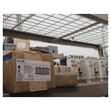 Lot of (1 Shelf) 40/60 Amp Circuit Breakers (assorted)