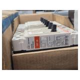 Lot of (1 Shelf) 40/60 Amp Circuit Breakers (assorted)