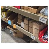 Lot of (1 Shelf) Connectors and Clips, Duplex Connector, Combination Clip, Multi-Function Clip, Caddy 16M24 1"EMT, MC Clip Strap, Clampback Spacer (assorted)