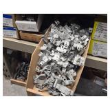 Lot of (1 Shelf) Connectors and Clips, Duplex Connector, Combination Clip, Multi-Function Clip, Caddy 16M24 1"EMT, MC Clip Strap, Clampback Spacer (assorted)