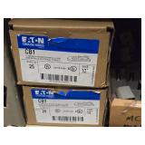 Lot of (1 Shelf) Connectors and Clips, Duplex Connector, Combination Clip, Multi-Function Clip, Caddy 16M24 1"EMT, MC Clip Strap, Clampback Spacer (assorted)
