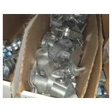Lot of (1 Shelf) Hardwares, Strut Straps, Nail In Straps, Screw Clamps, 1 Hole and 2 Hole EMT Strap,  (assorted)