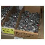Lot of (1 Shelf) Hardwares, Connectors, Couplings, Reduce Washers  (assorted)