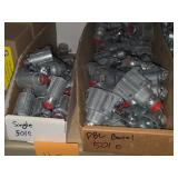 Lot of (1 Shelf) Hardwares, Connectors, Couplings, Reduce Washers  (assorted)