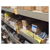 Lot of (1 Shelf) Hardwares, Straps, Nipples,  Bat Wings, Connectors  (assorted)