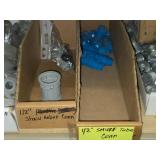 Lot of (1 Shelf) Hardwares, Straps, Nipples,  Bat Wings, Connectors  (assorted)