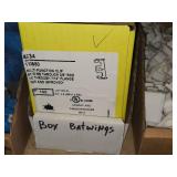 Lot of (1 Shelf) Hardwares, Straps, Nipples,  Bat Wings, Connectors  (assorted)