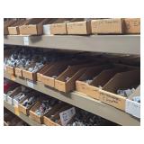 Lot of (1 Shelf) Hardwares, Couplers, Connectors  (assorted)