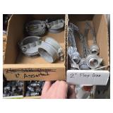 Lot of (1 Shelf) Hardwares, Couplers, Connectors  (assorted)