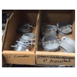 Lot of (1 Shelf) Hardwares, Couplers, Connectors  (assorted)