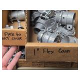 Lot of (1 Shelf) Hardwares, Couplers, Connectors  (assorted)