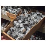 Lot of (1 Shelf) Hardwares, Couplers, Connectors  (assorted)