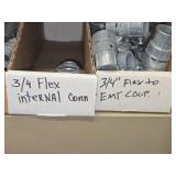 Lot of (1 Shelf) Hardwares, Couplers, Connectors  (assorted)