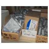 Lot of (1 Shelf) Hardwares, Couplers, Connectors  (assorted)