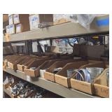 Lot of (1 Shelf) Hardwares, Couplers, Connectors (assorted)