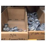 Lot of (1 Shelf) Hardwares, Couplers, Connectors (assorted)