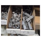 Lot of (2 Shelf) Fittings, Straps (assorted)