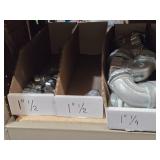 Lot of (2 Shelf) Fittings, Straps (assorted)