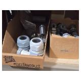 Lot of (2 Shelf) Fittings, Couplers, Connectors (assorted)