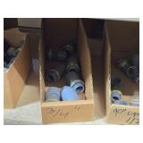 Lot of (2 Shelf) Fittings, Couplers, Connectors (assorted)