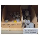 Lot of (2 Shelf) Fittings, Couplers, Connectors (assorted)