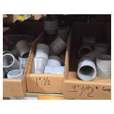 Lot of (2 Shelf) Fittings, Couplers, Connectors (assorted)
