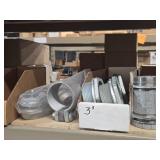 Lot of (1 Shelf) Hardwares, Couplers, Connectors  (assorted)
