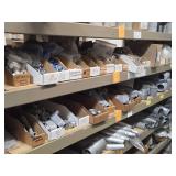 Lot of (2 Shelf) Access Fittings, Bushings, Lock Nuts (assorted)