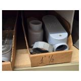 Lot of (2 Shelf) Access Fittings, Bushings, Lock Nuts (assorted)