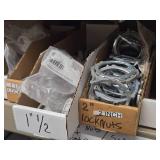 Lot of (2 Shelf) Access Fittings, Bushings, Lock Nuts (assorted)