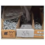 Lot of (2 Shelf) Access Fittings, Bushings, Lock Nuts (assorted)
