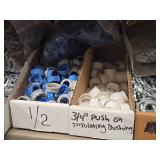 Lot of (2 Shelf) Access Fittings, Bushings, Lock Nuts (assorted)