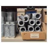 Lot of (2 Shelf) Fittings, Connectors (assorted)