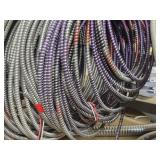 Lot of (8 Hooks) Various Sized Wire (some with conduit)