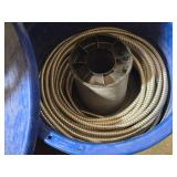 (3) Partial Spools of Wire, Tub of Conduit with Wire, Pack of Wire