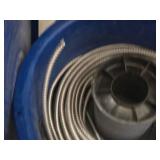 (3) Partial Spools of Wire, Tub of Conduit with Wire, Pack of Wire