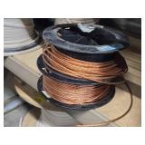 Lot of (2 Partial Spools) Copper Wire