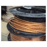 Lot of (2 Partial Spools) Copper Wire