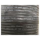 Lot of (4 Partial Spools) Wire - 18GA, 18AWG CATV, Power-Limited Fire Alarm and Power-Limited Tray Cable 18/4 (assorted)