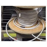 Lot of (6 Partial Spools) Wire - Cat5e Plenum, 14/4, Communications Cable, 18/2 CMP (assorted)