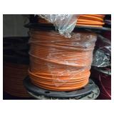 Lot of (6 Partial Spools) 12GA Wire (orange)